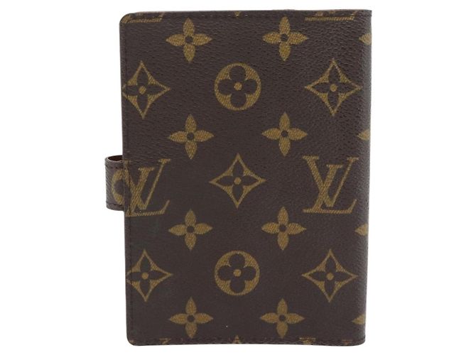 LOUIS VUITTON Monogram Agenda PM Day Planner Cover R20005 LV Auth BA13241 Monograma - vista 2