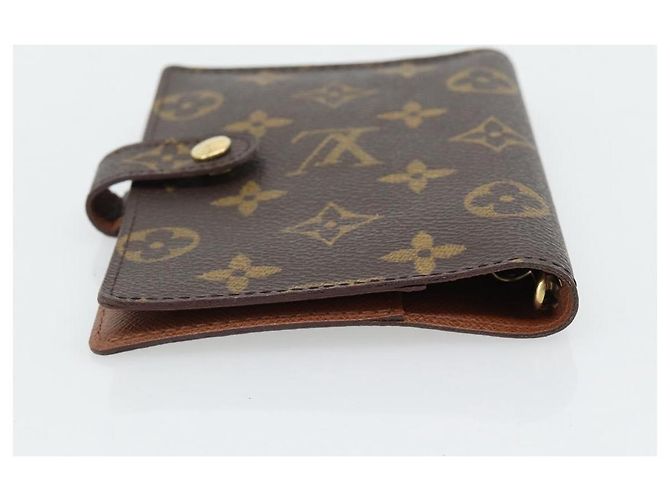 LOUIS VUITTON Monogram Agenda PM Day Planner Cover R20005 LV Auth BA13241 Monograma - vista 5