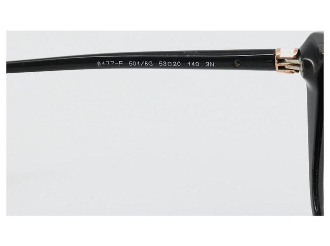 Bulgari Occhiali da sole BVLGARI in plastica Nero Auth BA13257 - vista 11