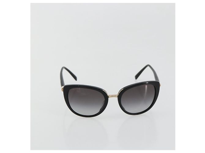 Bulgari Occhiali da sole BVLGARI in plastica Nero Auth BA13257 - vista 13
