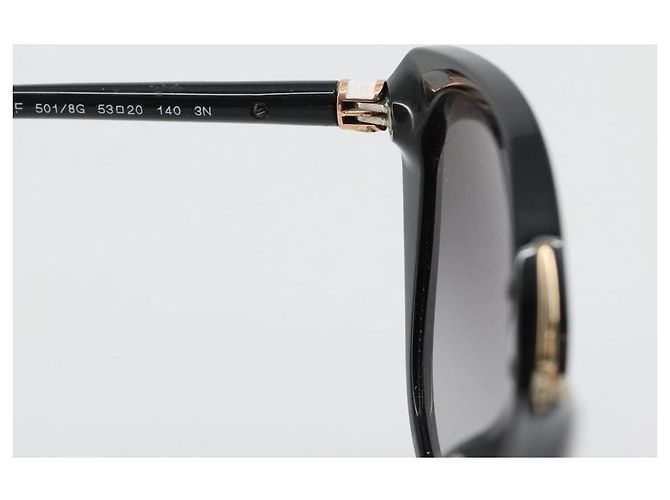 Bulgari Occhiali da sole BVLGARI in plastica Nero Auth BA13257 - vista 14
