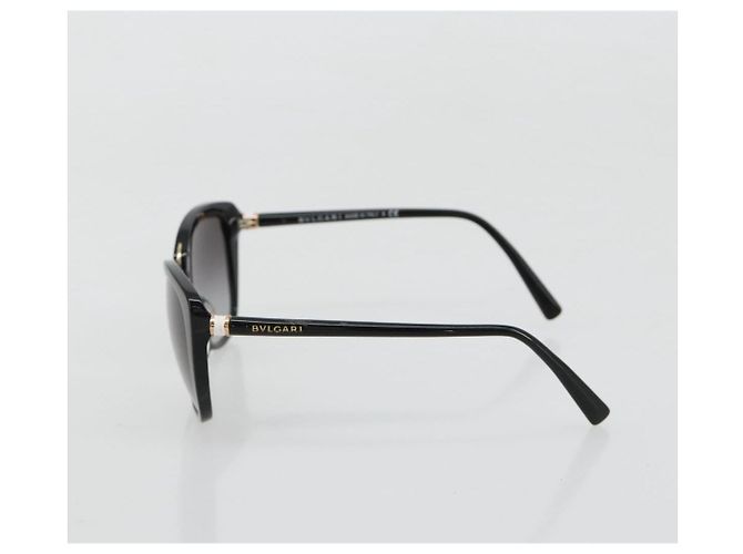 Bulgari Occhiali da sole BVLGARI in plastica Nero Auth BA13257 - vista 3