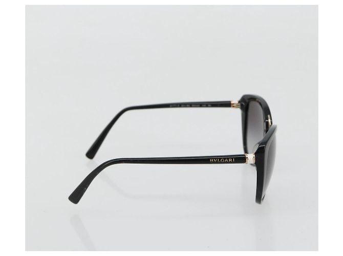 Bulgari Occhiali da sole BVLGARI in plastica Nero Auth BA13257 - vista 4