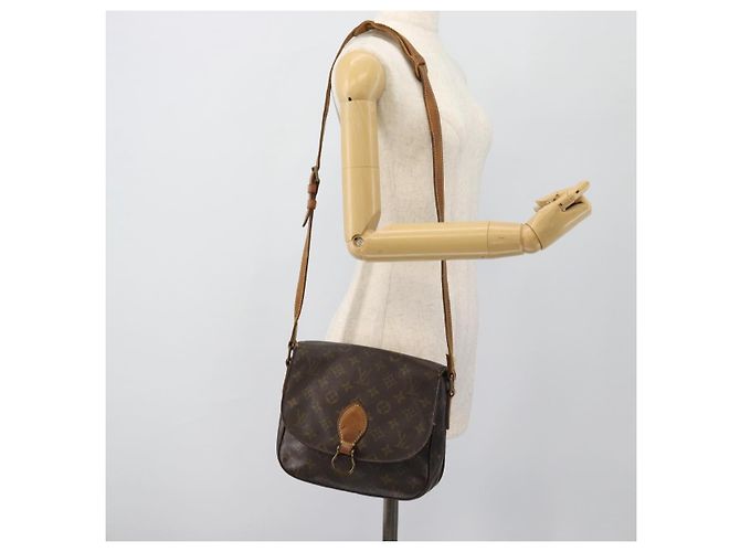 LOUIS VUITTON Borsa a Spalla Monogram Saint Cloud GM M51242 LV Auth 182830 Monogramma - vista 27