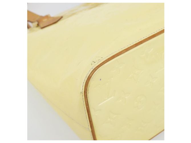 LOUIS VUITTON Borsa Monogram Vernis Houston Perle M91342 LV Auth 171265 - vista 14