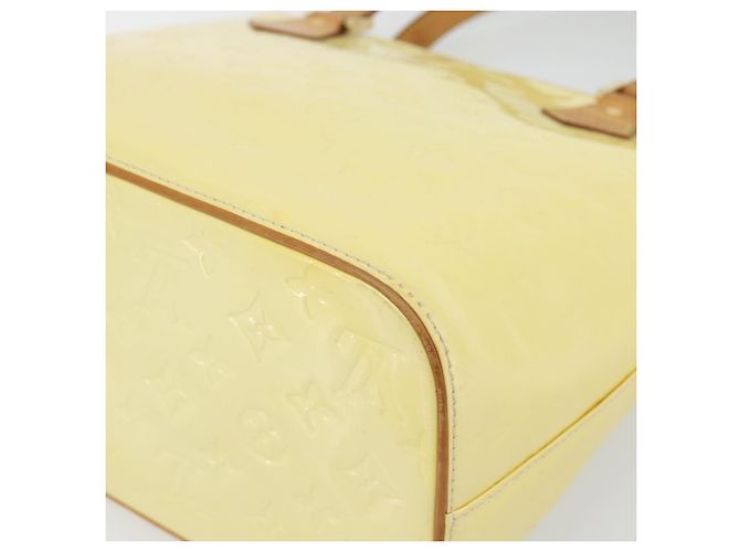 LOUIS VUITTON Borsa Monogram Vernis Houston Perle M91342 LV Auth 171265 - vista 15