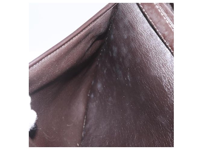Borsa a tracolla Christian Dior Trotter Canvas Beige Oro Auth 182812 D'oro - vista 19