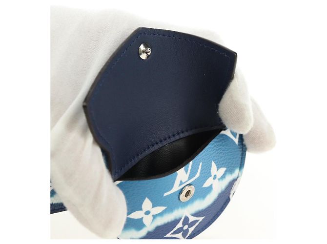 LOUIS VUITTON Monogram Escal Gürtel 37.6" Blue M0253W LV Auth 181468SM Blau Monogramm - Ansicht 18