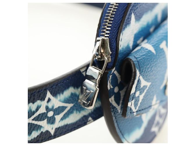 LOUIS VUITTON Monogram Escal Gürtel 37.6" Blue M0253W LV Auth 181468SM Blau Monogramm - Ansicht 20