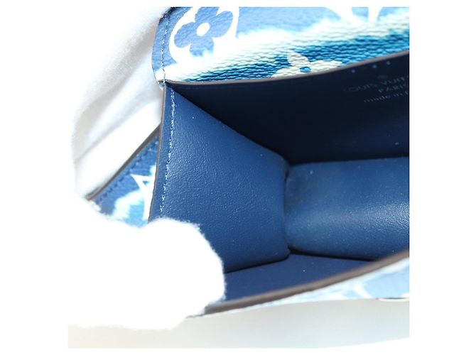 LOUIS VUITTON Monogram Escal Gürtel 37.6" Blue M0253W LV Auth 181468SM Blau Monogramm - Ansicht 24