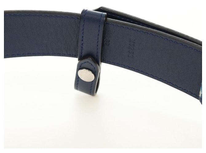 LOUIS VUITTON Monogram Escal Gürtel 37.6" Blue M0253W LV Auth 181468SM Blau Monogramm - Ansicht 7