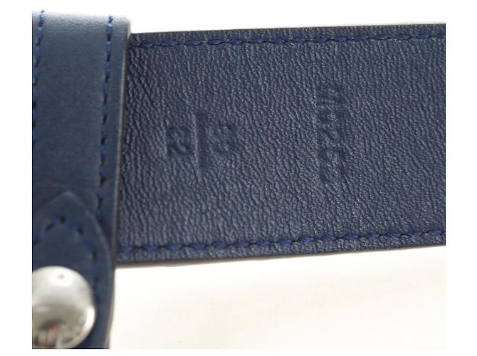 LOUIS VUITTON Monogram Escal Gürtel 37.6" Blue M0253W LV Auth 181468SM Blau Monogramm - Ansicht 8
