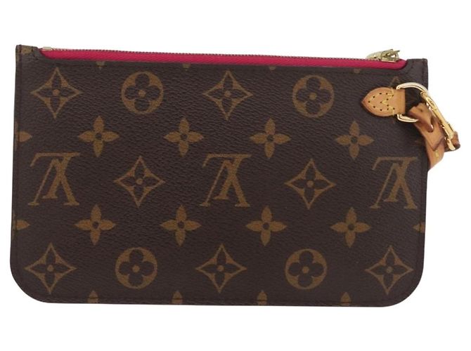 LOUIS VUITTON Monogram Neverfull PM Bolsa de Accesorios LV Auth BA12952 Monograma - vista 2