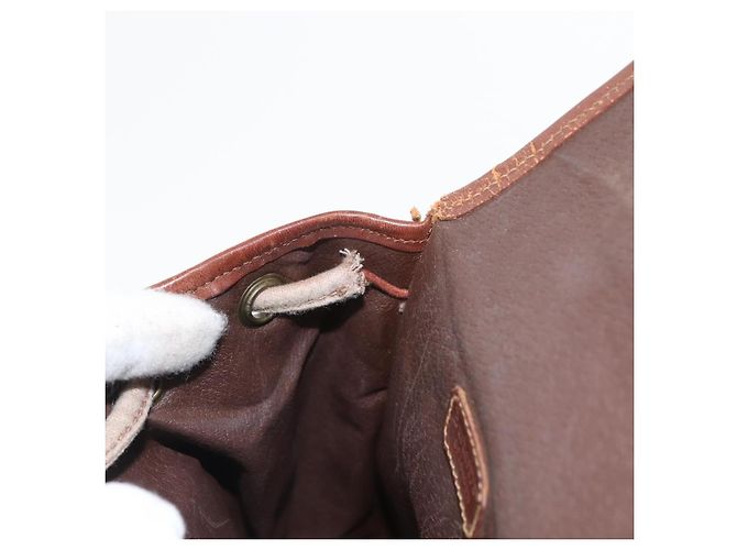 Zaino Burberrys Nova Check PVC Beige Oro Auth BA13204 D'oro - vista 11