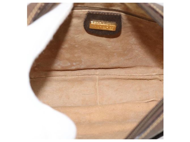Borsa a tracolla GUCCI GG Supreme PVC Beige Oro 007 90 0017 Auth 182403 D'oro - vista 16