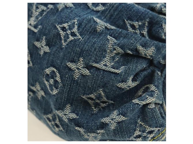 LOUIS VUITTON Borsa Preity Monogram Denim Blu M95020 LV Auth 181366SAM - vista 15