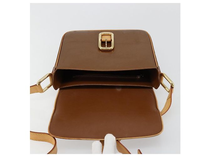 LOUIS VUITTON Borsa Monogram Vernis Christie GM Bronze M91107 LV Auth bs35323 Bronzo - vista 18