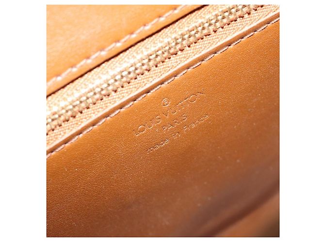 LOUIS VUITTON Borsa Monogram Vernis Christie GM Bronze M91107 LV Auth bs35323 Bronzo - vista 19