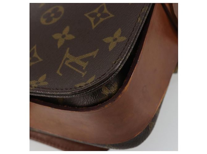 LOUIS VUITTON Borsa a tracolla Monogram Cartouchiere MM M51253 LV Auth BA13085 Monogramma - vista 17