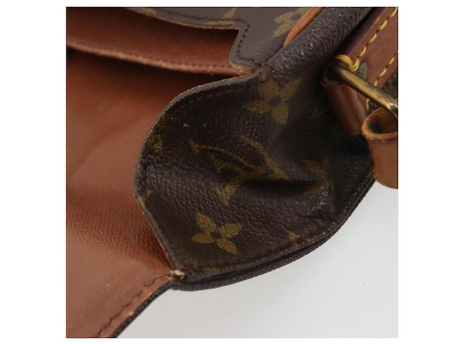 LOUIS VUITTON Borsa a tracolla Monogram Cartouchiere MM M51253 LV Auth BA13085 Monogramma - vista 20