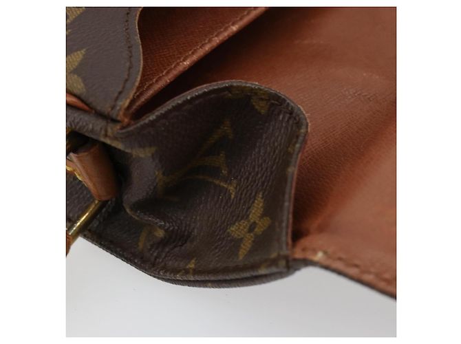 LOUIS VUITTON Borsa a tracolla Monogram Cartouchiere MM M51253 LV Auth BA13085 Monogramma - vista 21