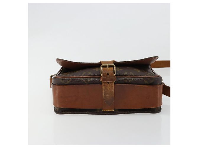 LOUIS VUITTON Borsa a tracolla Monogram Cartouchiere MM M51253 LV Auth BA13085 Monogramma - vista 5