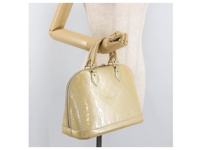 LOUIS VUITTON Borsa Monogram Vernis Alma PM Broncorail M91445 LV Auth bs35404 - vista 22