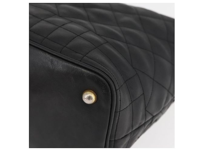 Borsa a mano Gianni Versace in pelle nera e oro Auth BA13163 Nero D'oro - vista 16