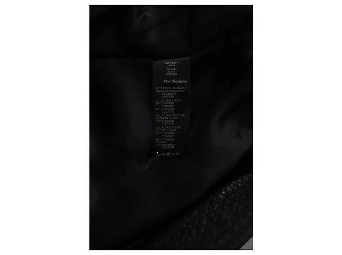 The Kooples Giacca nera Nero - vista 7