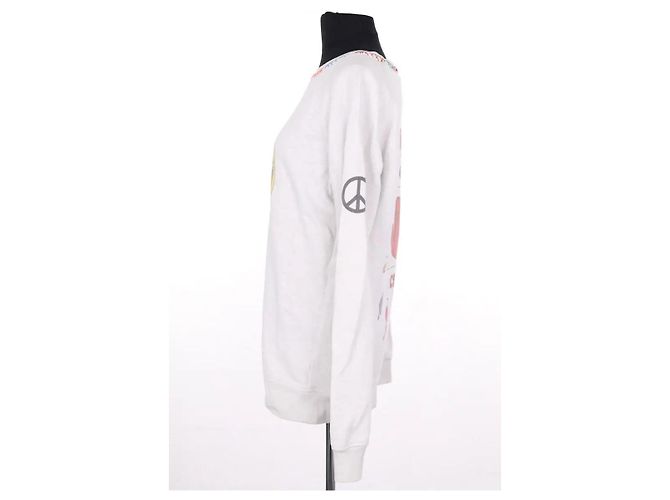 Autre Marque Sudadera blanca Blanco - vista 3