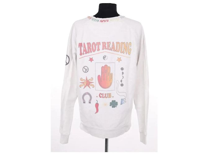 Autre Marque Sudadera blanca Blanco - vista 4