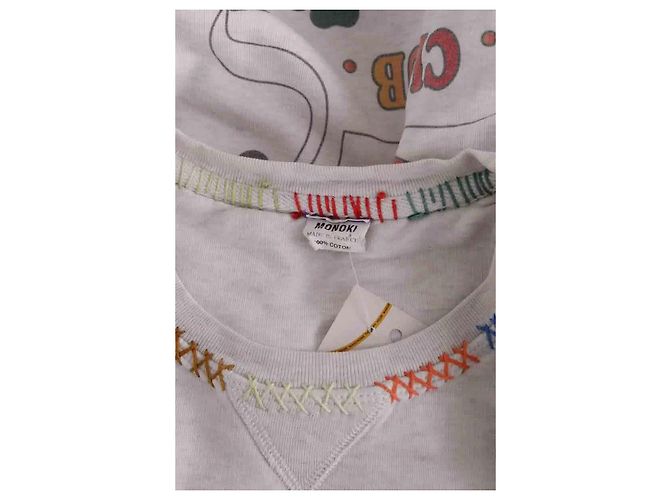 Autre Marque Sudadera blanca Blanco - vista 5