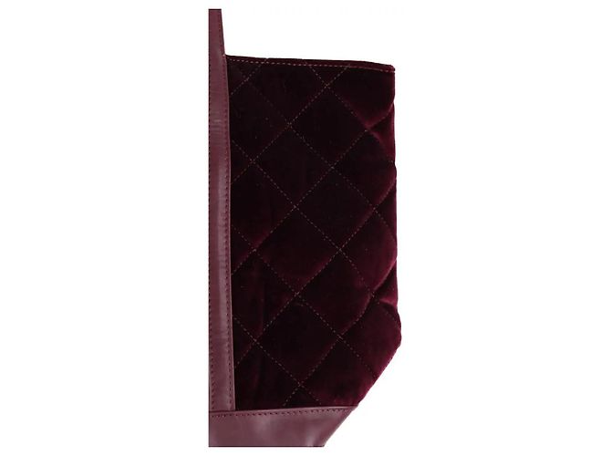 Vanessa Bruno Borsa tote bordeaux Bordò - vista 3