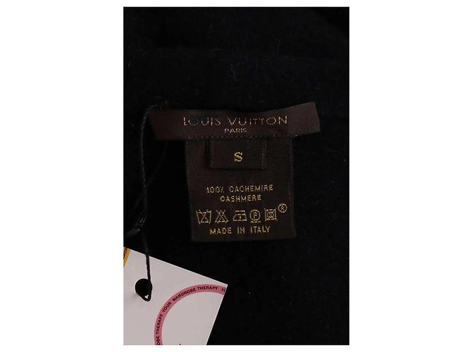 Jersey Louis Vuitton de cachemira negro S - vista 5