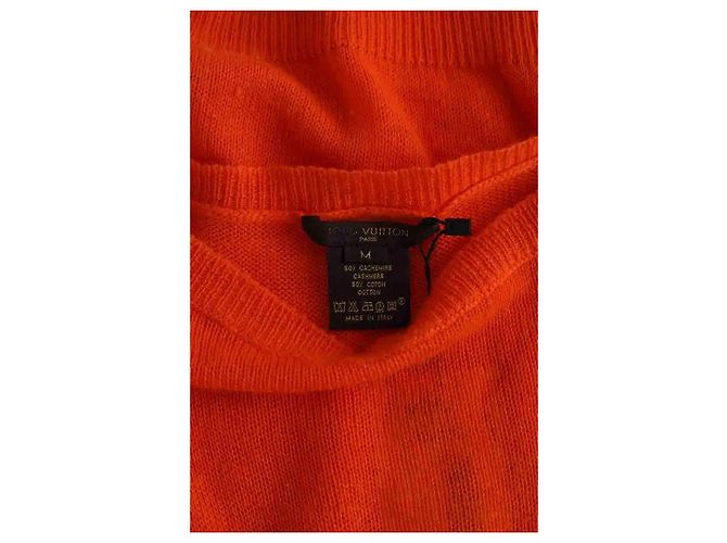 Louis Vuitton Top sin mangas naranja - vista 5