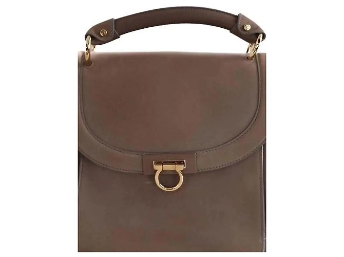 Salvatore Ferragamo Borsa beige - vista 2