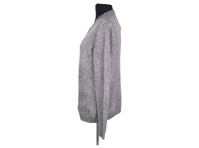 Burberry Cárdigan gris - vista 3