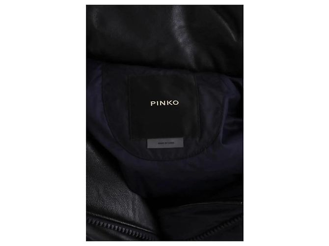 Pinko Navy down jacket - vue 5