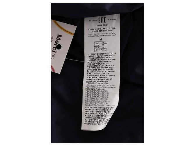 Pinko Navy down jacket - vue 6