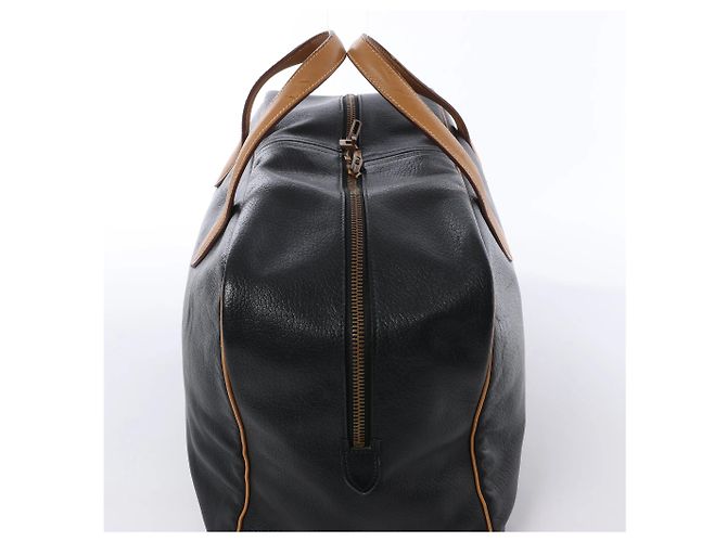 Hermès Borsa HERMES Victoria 43 Ardennes in Nero G:1977 Beige - vista 4