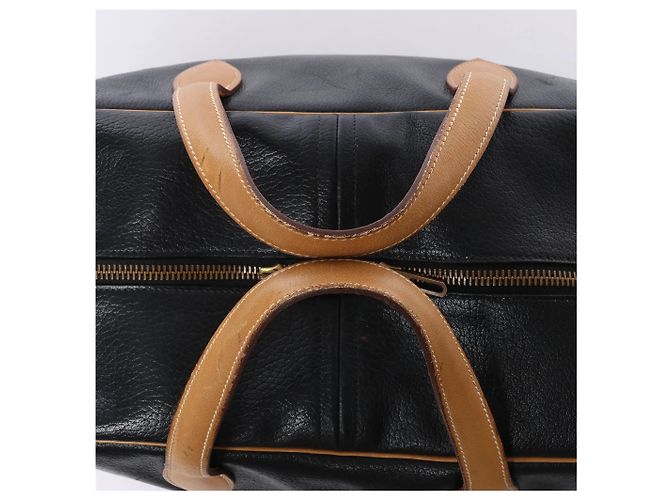 Hermès Borsa HERMES Victoria 43 Ardennes in Nero G:1977 Beige - vista 6