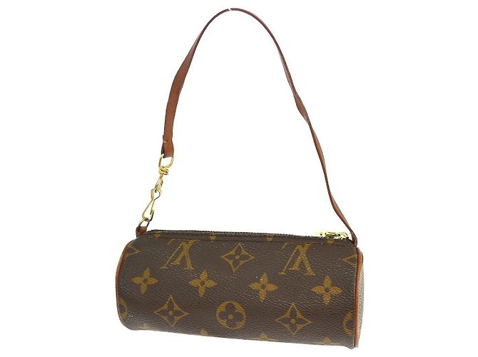 Louis Vuitton Papillon Pochette Monogram Canvas Mini Marrone - vista 2