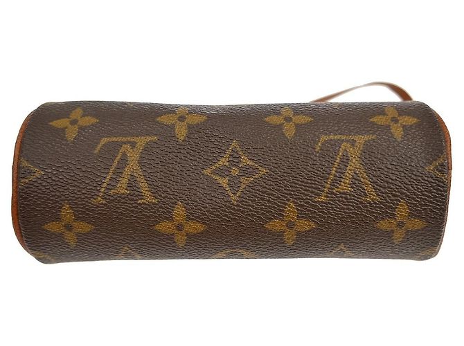 Louis Vuitton Papillon Pochette Monogram Canvas Mini Marrone - vista 6
