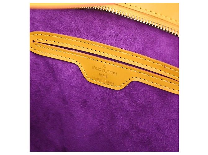 Louis Vuitton Saint Jacques Epi Leather PM Giallo - vista 4