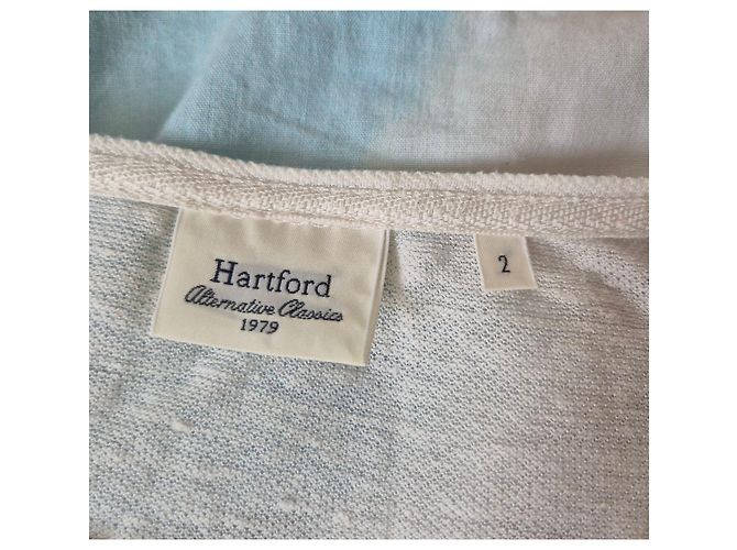 Top Hartford Punto Fino Algodón Blanco - vista 4