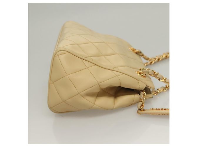 Chanel Chain Leather Beige - Ansicht 3