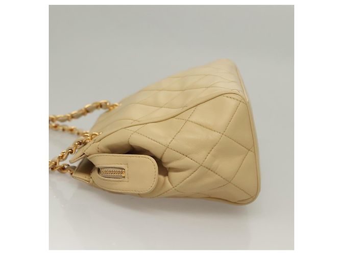 Chanel Chain Leather Beige - Ansicht 4