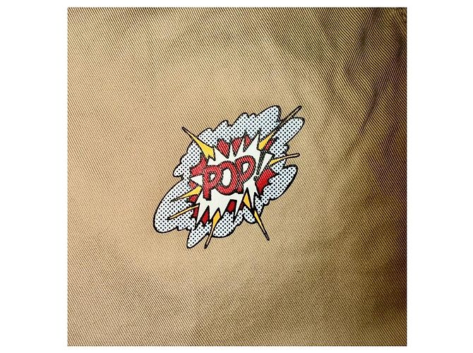 Pantaloni Chino Junya Watanabe x Roy Lichtenstein Beige - vista 3