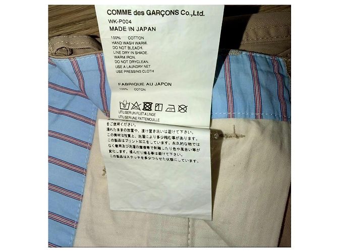 Pantaloni Chino Junya Watanabe x Roy Lichtenstein Beige - vista 6