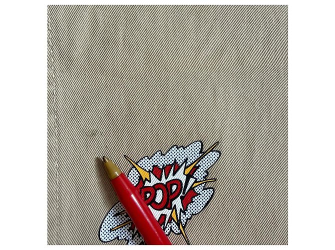 Pantaloni Chino Junya Watanabe x Roy Lichtenstein Beige - vista 8